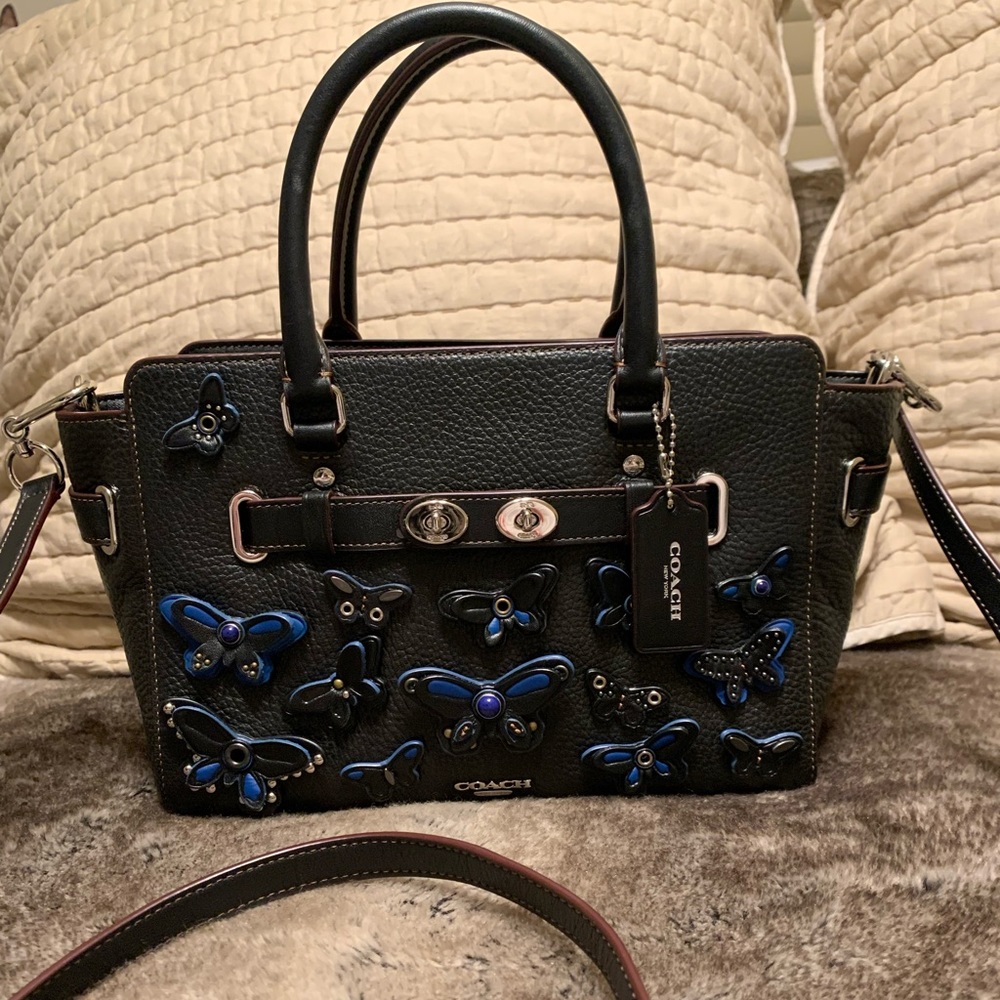 Beautiful ext condition Rare Coach butterfly bag
